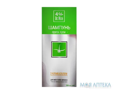 Dr.Nice (Доктор Найс) Шампунь проти лупи з клімбазолом 100 мл