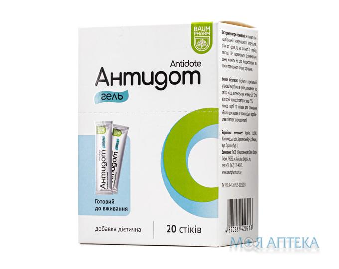 Антидот Baum Pharm гель со вкусом банана №20 в стиках