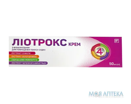 Ліотрокс з флавоноїдами крем 50 мл
