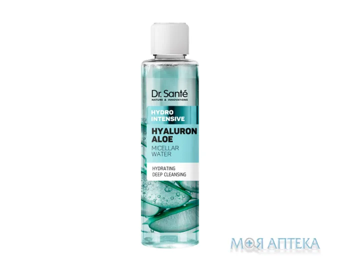 Dr.Sante (Др.Санте) Гідро Інтенсив міцелярна вода Гіалурон + Алое, 200 мл