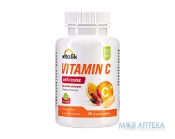 Віталік Вітамін С 500 Baum Pharm апельсин таблетки жувальні №60