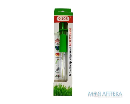 Термометр медичний +103 К-02 безртутний