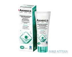 Акнекса очищаючий та матуючий гель для вмивання, 100 мл