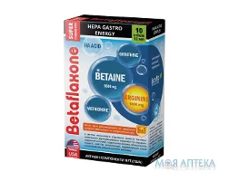 Бетафлаксон амінокислотний комплекс по 12 мл №10 у стіках