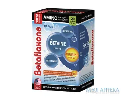Бетафлаксон амінокислотний комплекс по 12 мл №20 у стіках