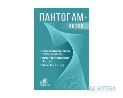 Пантогам-актив капсулы №60