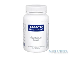 Pure Encapsulations (П`юр Енкапсулейшнс) Магній цитрат капсули 150 мг фл. №90