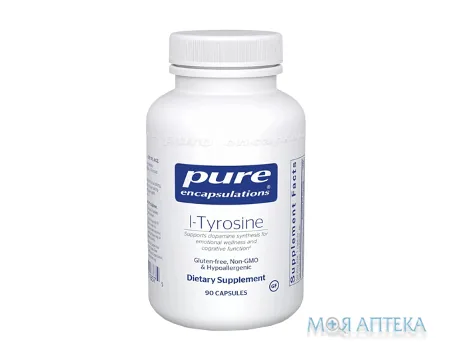 Pure Encapsulations (П`юр Енкапсулейшнс) L-тирозин капсули №90