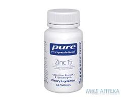 Pure Encapsulations (П`юр Енкапсулейшнс) Цинк піколінат капсули 15 мг №60