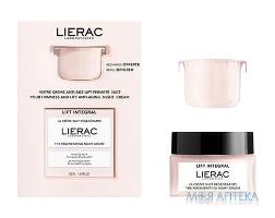 Набор LIERAC (Лиерак) Лифт Интеграль Крем для лица ночной 50 мл + сменный блок 50 мл