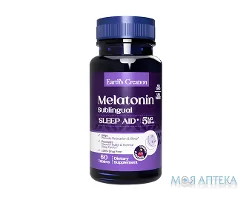 Мелатонін Earth`s Creation таблетки сублінгв. зі смаком вишні по 5 мг №60