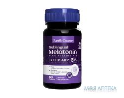 Мелатонін з B-6 Earth`s Creation таблетки сублінгв. по 5 мг №60