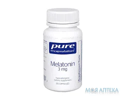 Pure Encapsulations (П`юр Енкапсулейшнс) Мелатонін капсули 3 мг №60