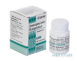 АНАПРИЛІН-ЗДОРОВ’Я табл. по 40 мг №50 у конт.