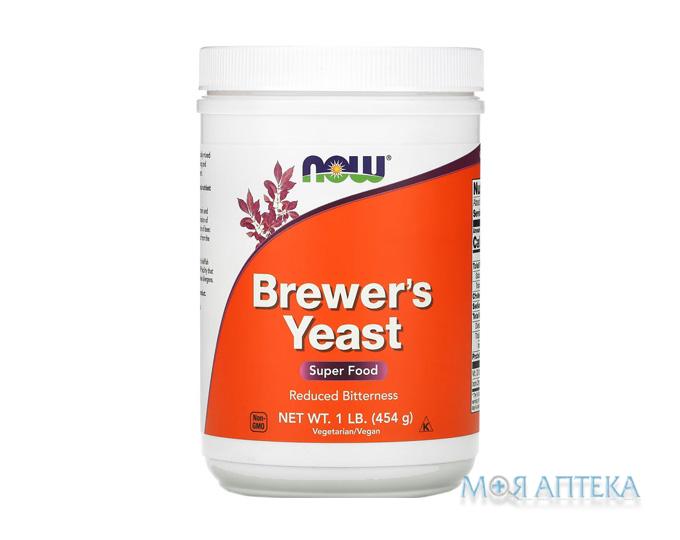 NOW (Нау) Brewer`s Yeast (Пивні дріжджі) порошок 454 г