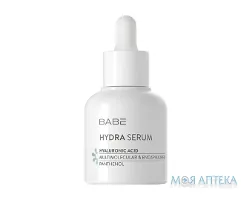 Babe Laboratorios (Бабе Лабораторіос) Сироватка для обличчя для інтенсивного зволоження з гіалуроновою кислотою, 30 мл