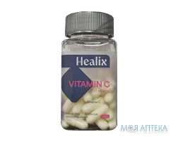 Вітамін C Healix (Хелікс) капсули по 500 мг №60