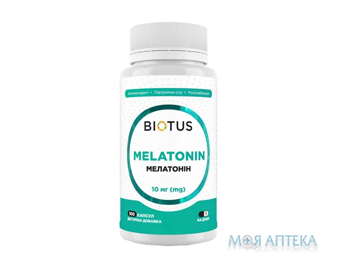 Biotus Melatonin (Біотус) Мелатонін капс. 10 мг №100