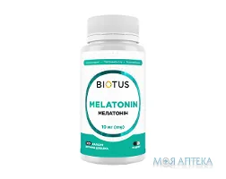 Biotus Melatonin (Біотус) Мелатонін капс. 10 мг №100