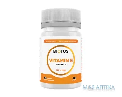Biotus Vitamin E (Біотус) Вітамін Е капс. 100 мг №30