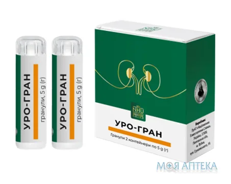 Уро-Гран гранули по 5 г №2 у конт. з дозат.