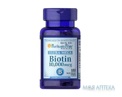 Puritan`s Pride (Пурітанс Прайд) Біотин капсули по 10000 мкг №100