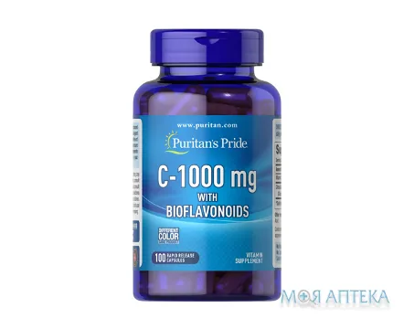 Puritan`s Pride (Пурітанс Прайд) Вітамін С 1000 Цитрусові біофлавоноїди капсули №100