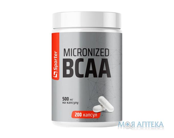 Sporter (Спортер) Аминокислоты BCAA 2:1:1 Micronized капсулы №200