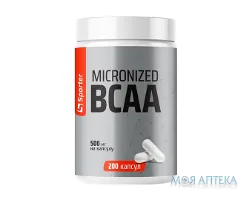 Sporter (Спортер) Амінокислоти BCAA 2:1:1 Micronized капсули №200