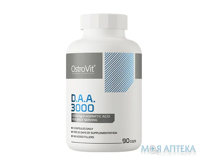 Ostrovit (Островіт) Амінокислота D.A.A. 3000 капсули №90