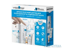 La Roche-Posay SOS (Ля Рош Позе Цикапласт) Набір Догляд для пошкодженої та подразненої шкіри для всієї родини