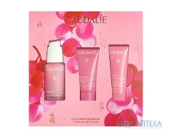 Набір Кодалі Віногідра (Caudalie Vinohydra Serum) Сироватка Vinohydra гіалуронова 30 мл + Гель Vinohydra для вмивання 30 мл + Маска-крем Vinohydra зволожуюча 15 мл