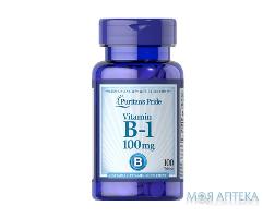 витамины Puritan  s Pride B-1 Thiamine таб. 100 мг №100
