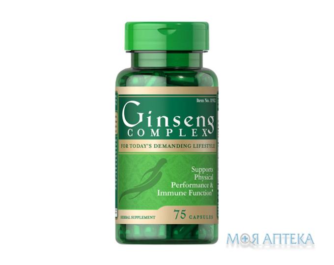 Puritan`s Pride (Пуританс Прайд) Женьшень комплекс капс. №75