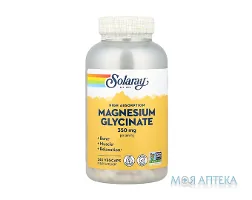 Solaray (Соларей) Магній гліцинат капс. №240