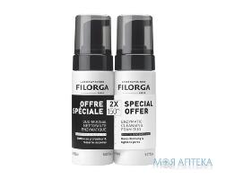 Набор Филорга Скин-Преп (Filorga Duo Skin-Prep) энзимных очищающих муссов Дуо 150 мл №2 (1 + 1)