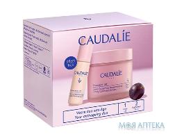 Набір Кодалі Ресвератрол Ліфт (Caudalie Resveratrol Lift) Крем Resveratrol-Lift кашемір 50 мл Сироватка Resveratrol-Lift 10 мл