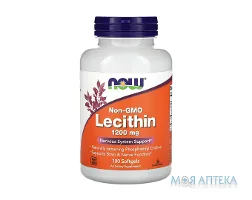 NOW (Нау) Лецитин капсули по 1200 мг №100