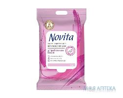 Салфетки для интимной гигиены Тм Novita Biolin Intimate с пребиотиком №15