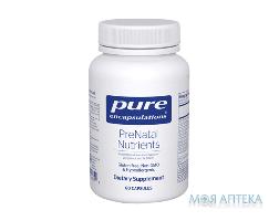 Пренатал Нутриентс PURE ENCAPSULATIONS (Пьюр Энкапсулейшн) PreNatal Nutrients во время беременности и грудного вскармливания капсулы флакон 60 шт