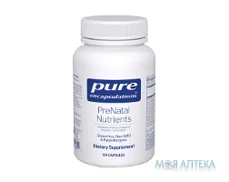 Pure Encapsulations (П`юр Енкапсулейшнс) Пренатал Нутрієнтс капсули №60
