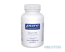 Глицин PURE ENCAPSULATIONS (Пьюр Энкапсулейшн) для поддержания памяти и нервной системы капсулы по 500 мг флакон 180 шт