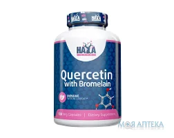 Haya Labs (Хайя Лабс) Кверцетин з бромелайном капс. №120
