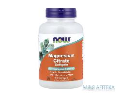 NOW (Нау) Magnesium Citrate (Магнію цитрат) капсули 400 мг №90