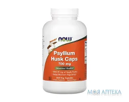 NOW (Нау) Psyllium Husk (Псиліум) веганські капс. 700 мг №360