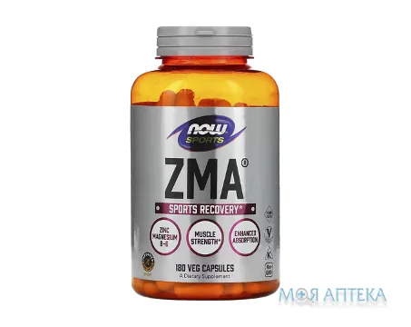 Now Sports (Нау Спортс) ZMA ЗМА веганські капсули №180