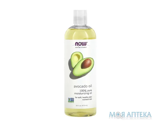 NOW Solutions (Нау Солюшнс) Олія авокадо 473 мл