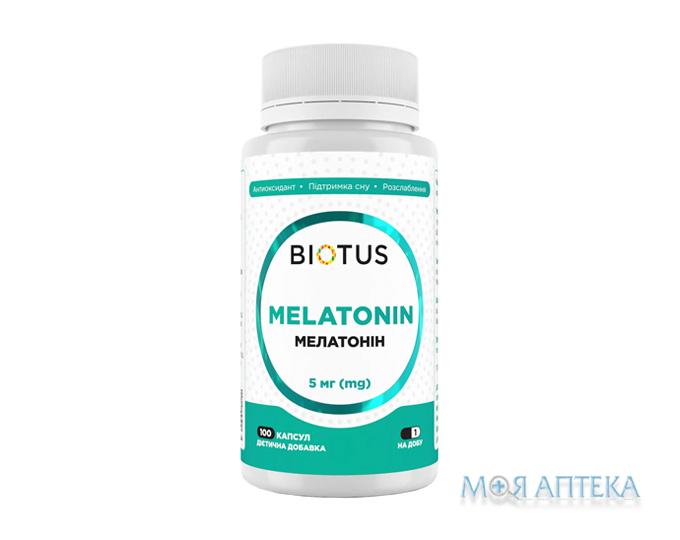 Biotus Melatonin (Биотус) Мелатонин капс. 5 мг фл. №100