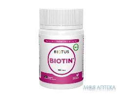витамины Biotus биотин 300 мкг(600 мкг) таб. №30