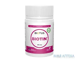 Biotus Biotin (Біотус) Біотин капсули по 300 мкг №30